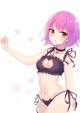 Kitty Keyhole Lingerie