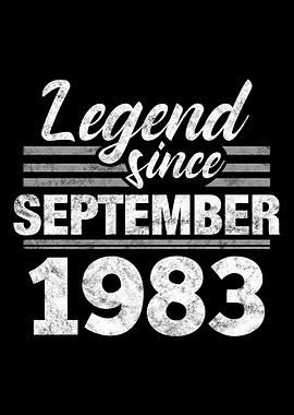 Legend Since September 198