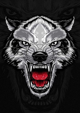 Wolf head