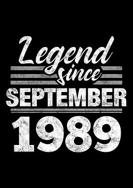 Legend Since September 198