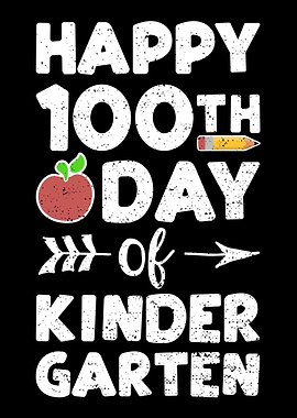 Happy 100th Day Of Kinderg