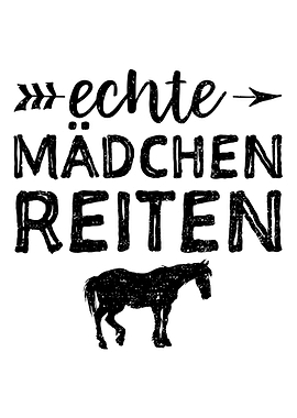 Echte Mdchen Reiten