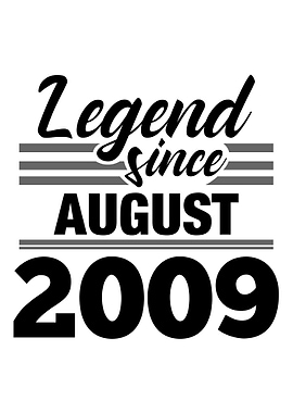 Legend Since August 2009