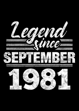 Legend Since September 198