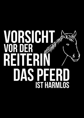 CAUTION BEFORE THE HORSE R