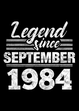 Legend Since September 198