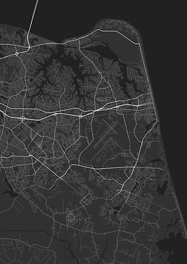 Virginia Beach USA Map