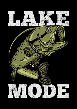 Lake Mode Fishing Fisherma