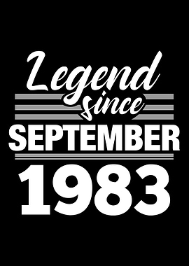 Legend Since September 198