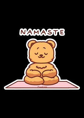 Teddy Meditation Yoga Griz