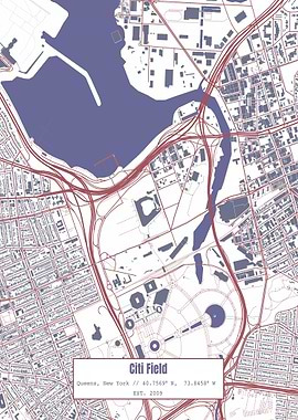 Citi Field Map