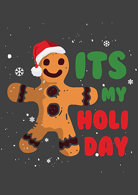 Happy gingerbread Man