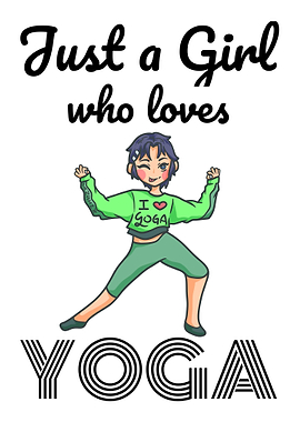 Yoga Sports Love girl woma