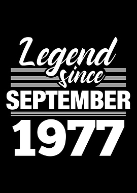 Legend Since September 197