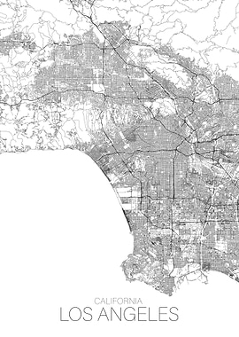 Los Angeles City Map