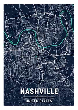Nashville Blue Dark Color