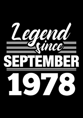 Legend Since September 197