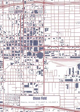 Chase Field Map