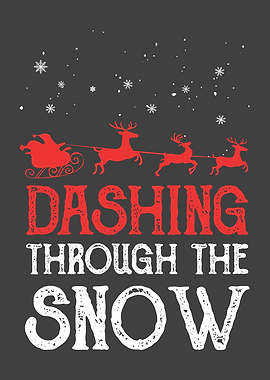 Dashing trough the snow
