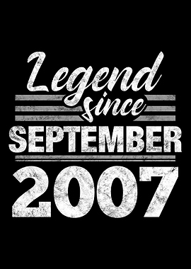 Legend Since September 200