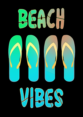 Beach Vibes Shoe Sun