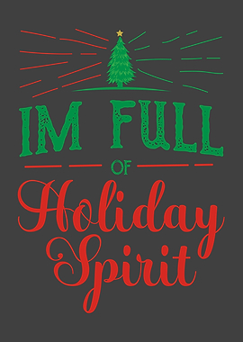 Glowing christmas tree