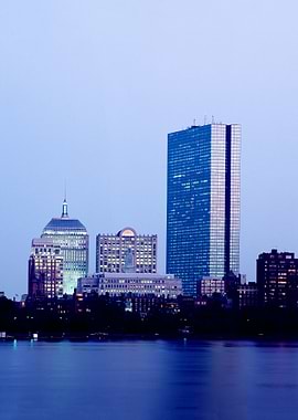 Boston View at Dusk