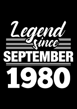 Legend Since September 198