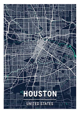 Houston Blue Dark Color