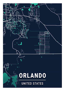 Orlando Blue Dark Color