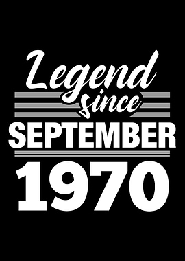 Legend Since September 197