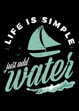 Sailing Sailor Gift Boat