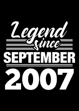 Legend Since September 200