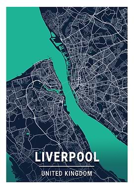 Liverpool Blue Dark Color