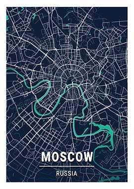 Moscow Blue Dark Color