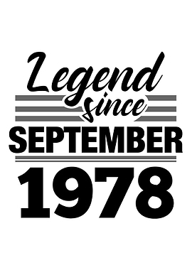 Legend Since September 197
