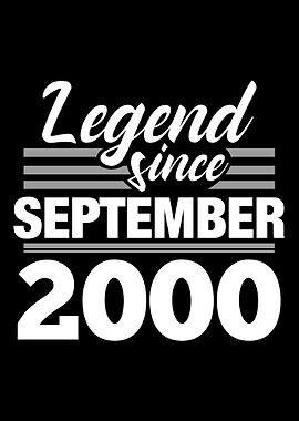 Legend Since September 200