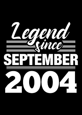 Legend Since September 200