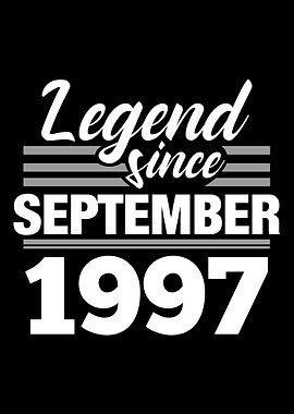 Legend Since September 199