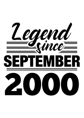 Legend Since September 200