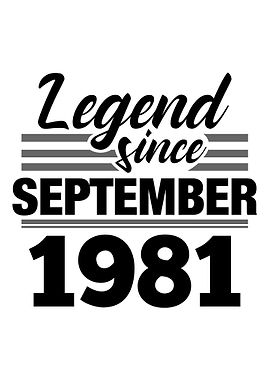 Legend Since September 198