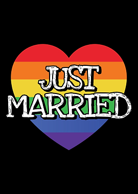 just marriedheart2 Just