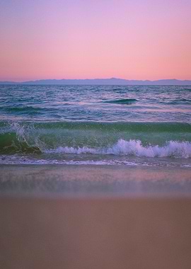 Waves White Sand Beach