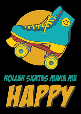 Happy Retro Rollerskatin