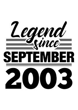 Legend Since September 200