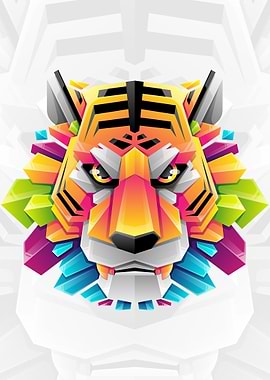 Colorful Tiger