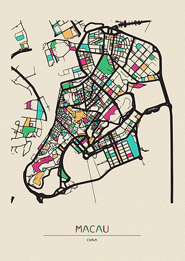 Macau Map
