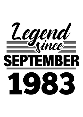 Legend Since September 198