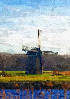 Windmill in Holland