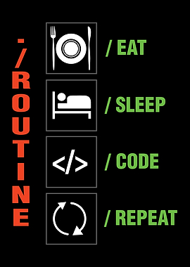 Eat Sleep Code Repeat